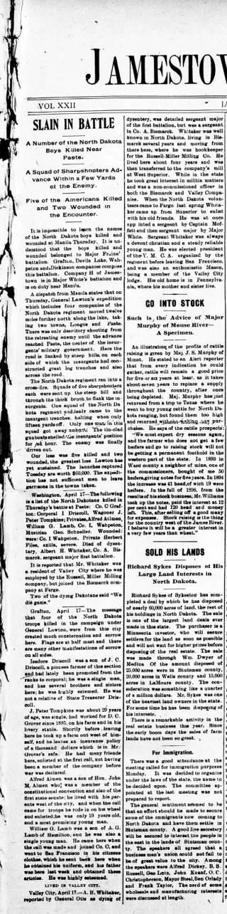 other Newspaper clipping from Apr 20, 1899 5892130