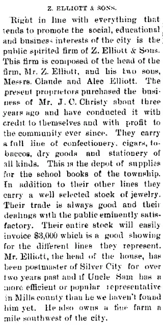 other Newspaper clipping from Jan 2, 1896 5892424
