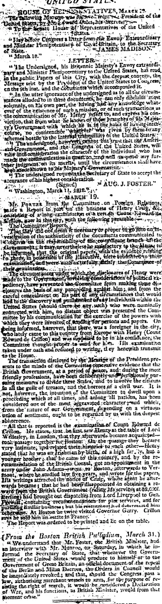 other Newspaper clipping from May 14, 1812 5892427