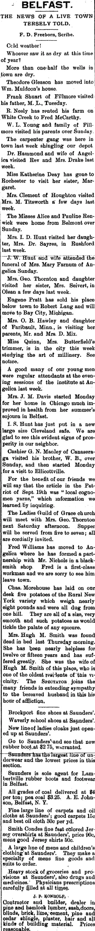 other Newspaper clipping from Oct 10, 1895 5893221