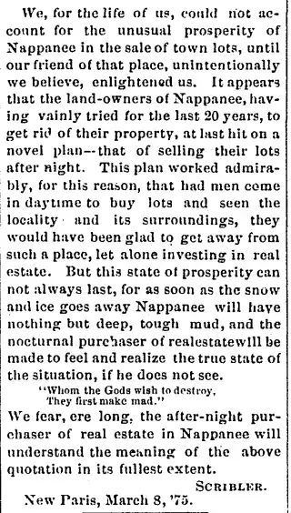 other Newspaper clipping from Mar 11, 1875 5893255