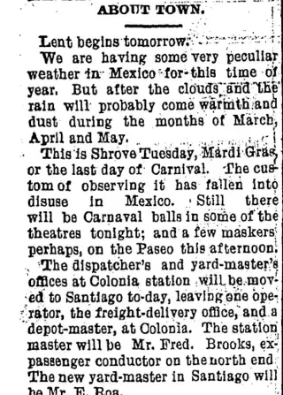 other Newspaper clipping from Mar 1, 1892 5893504