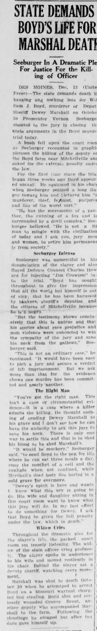 other Newspaper clipping from Dec 13, 1926 5893571