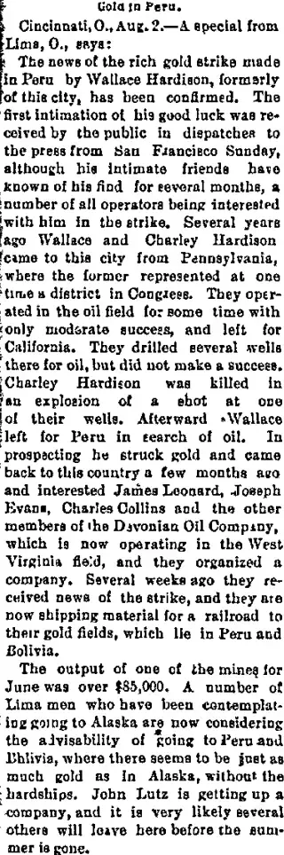 other Newspaper clipping from Aug 3, 1897 5893886