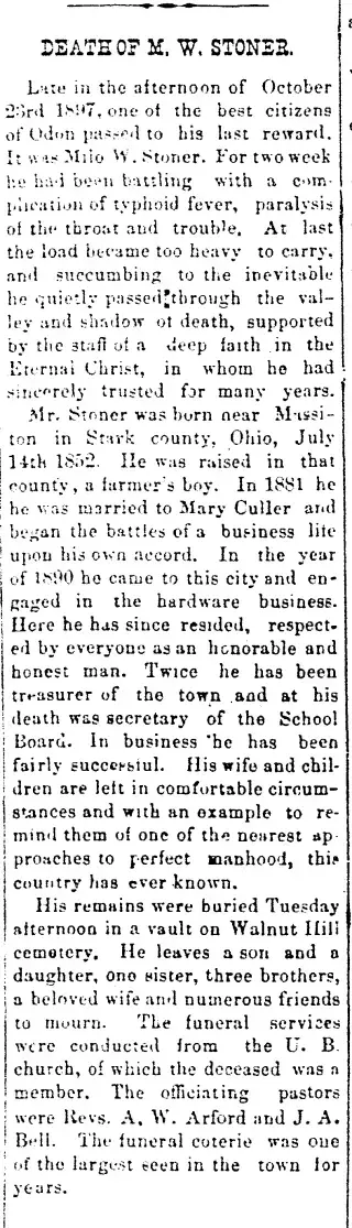 other Newspaper clipping from Oct 30, 1897 5893929