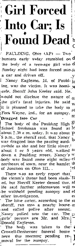 other Newspaper clipping from Nov 14, 1960 5894403