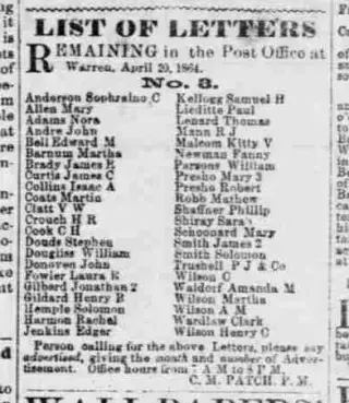 other Newspaper clipping from Apr 20, 1864 5894558
