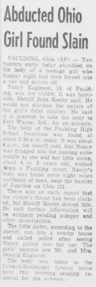 other Newspaper clipping from Nov 14, 1960 5894566