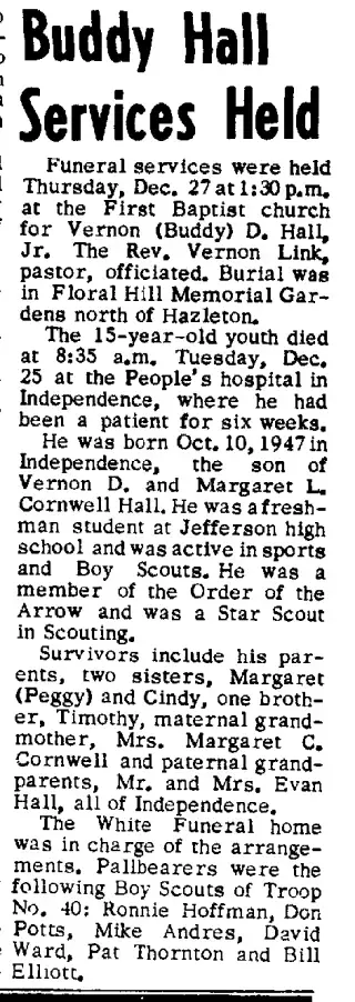 other Newspaper clipping from Dec 28, 1962 5894605