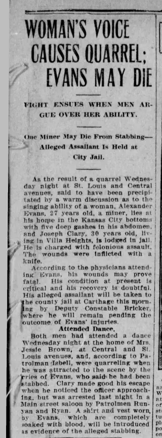 Crime Newspaper clipping from Dec 10, 1909 5894648