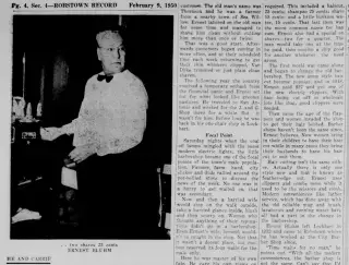 other Newspaper clipping from Feb 9, 1950 5894807