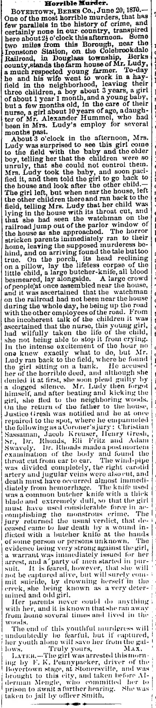 other Newspaper clipping from Jun 29, 1870 5895321
