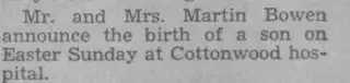 other Newspaper clipping from Apr 5, 1940 5895517