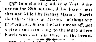 Murders Newspaper clipping from Jan 10, 1880 5895841