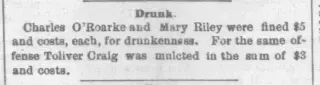 Crime Newspaper clipping from May 11, 1855 5896013