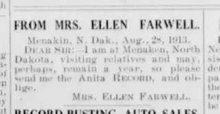 other Newspaper clipping from Sep 4, 1913 5896031
