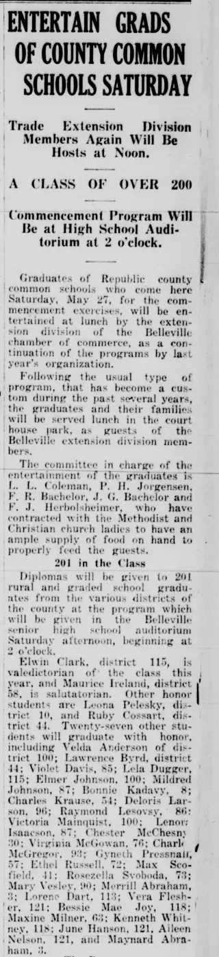 other Newspaper clipping from May 25, 1933 5896040