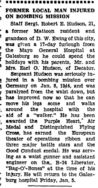 other Newspaper clipping from Jan 4, 1945 5896172