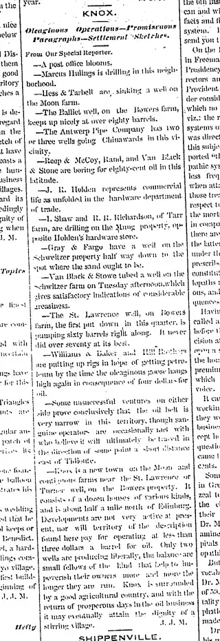 other Newspaper clipping from Nov 8, 1873 5896510