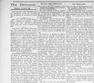 other Newspaper clipping from Jun 6, 1890 5896685