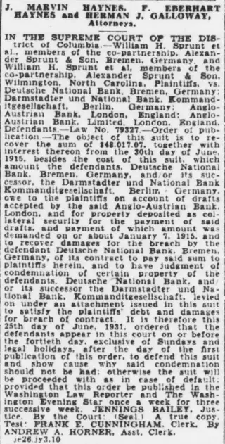 other Newspaper clipping from Jul 10, 1931 5896823