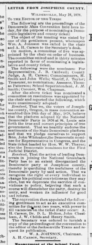 other Newspaper clipping from May 24, 1878 5897378