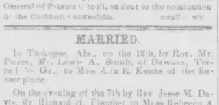 Marriage Newspaper clipping from Oct 18, 1858 5897554