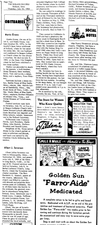 other Newspaper clipping from Jul 18, 1968 5898083
