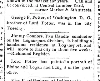 other Newspaper clipping from Aug 16, 1884 5898208