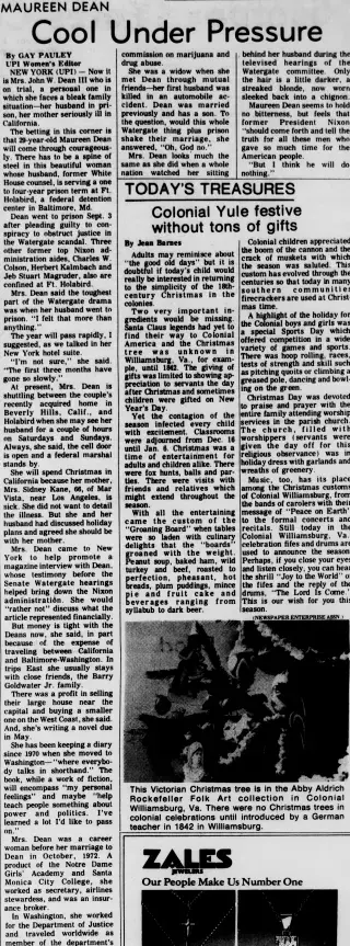 other Newspaper clipping from Dec 18, 1974 5898436