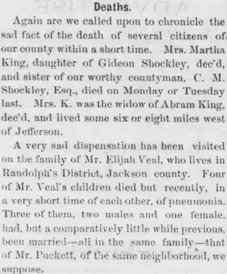 General news Newspaper clipping from Nov 20, 1875 5898474
