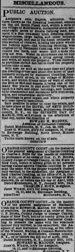 other Newspaper clipping from Feb 27, 1879 5898728