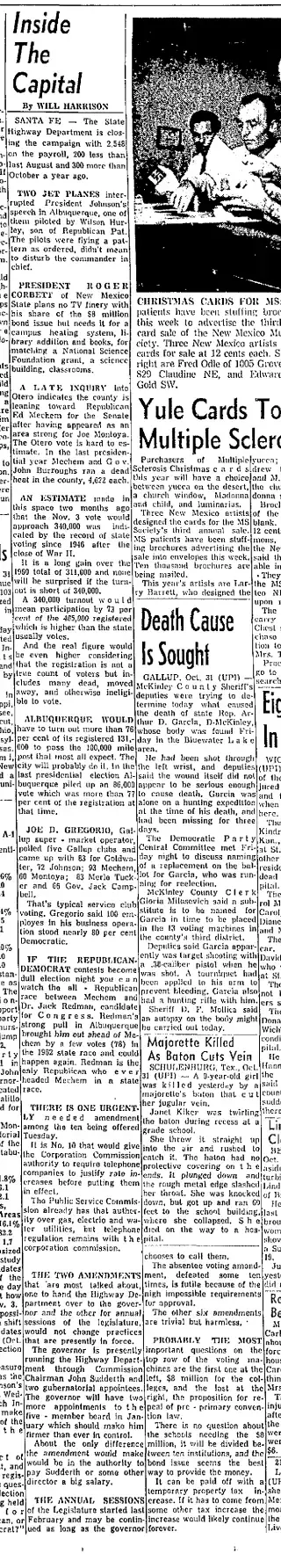 other Newspaper clipping from Oct 31, 1964 5898952