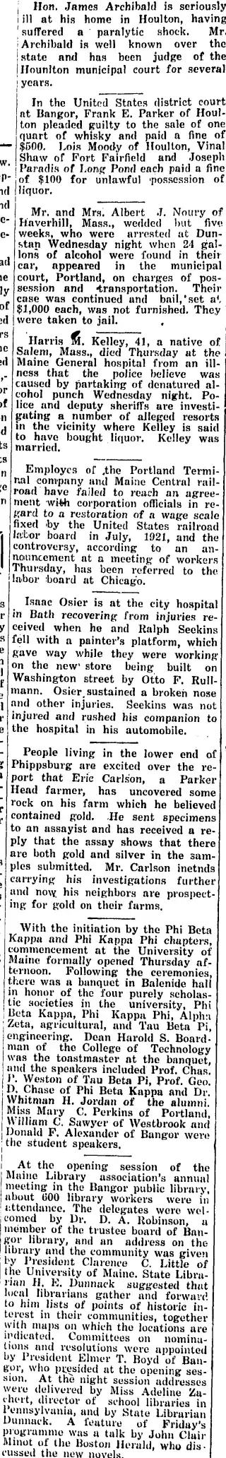 other Newspaper clipping from Jun 8, 1923 5899185