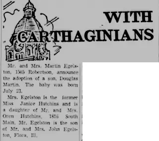 Birth Newspaper clipping from Aug 10, 1965 5899328