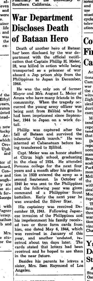 other Newspaper clipping from Aug 3, 1945 5899588