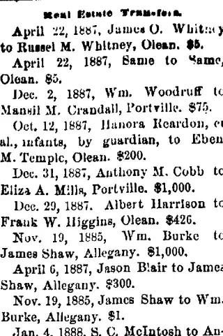 other Newspaper clipping from Jan 26, 1888 5899652