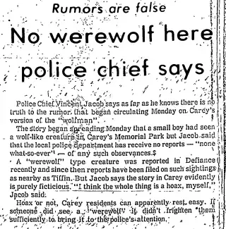 other Newspaper clipping from Aug 9, 1972 5899664