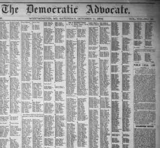 Political Newspaper clipping from Oct 11, 1873 5899874