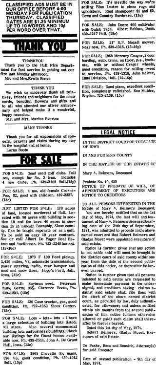 other Newspaper clipping from May 9, 1974 5900000