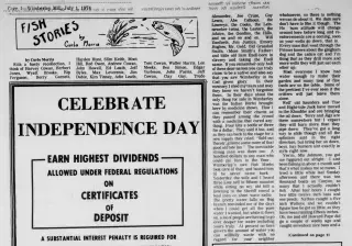 other Newspaper clipping from Jul 1, 1974 5900150
