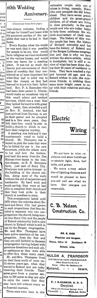 other Newspaper clipping from Oct 19, 1911 5900209