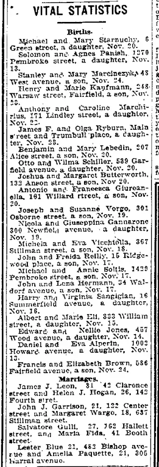 Marriage Newspaper clipping from Nov 27, 1923 5900301