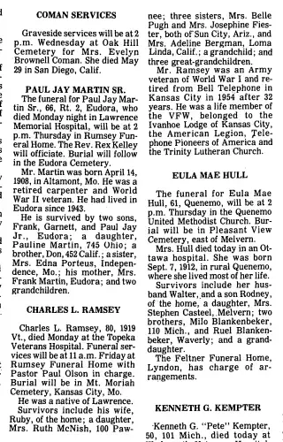 other Newspaper clipping from Jul 9, 1974 5900383