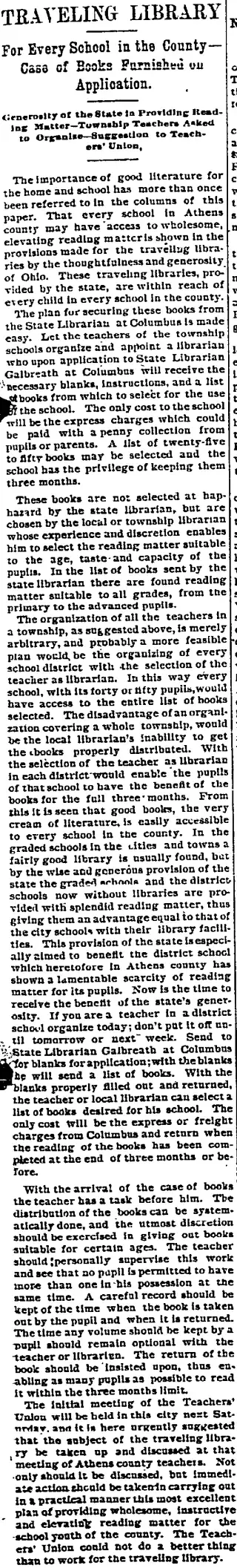 other Newspaper clipping from Nov 22, 1900 5900560