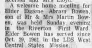 other Newspaper clipping from Nov 29, 1963 5900569