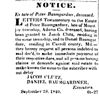 other Newspaper clipping from Oct 27, 1840 5900594