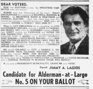 Political Newspaper clipping from Nov 3, 1947 5900782
