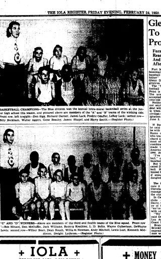 other Newspaper clipping from Feb 24, 1950 5900825