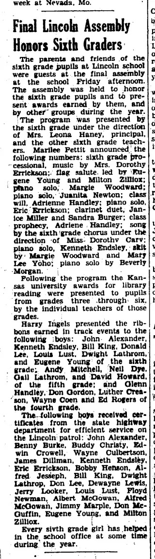 other Newspaper clipping from May 18, 1948 5900829